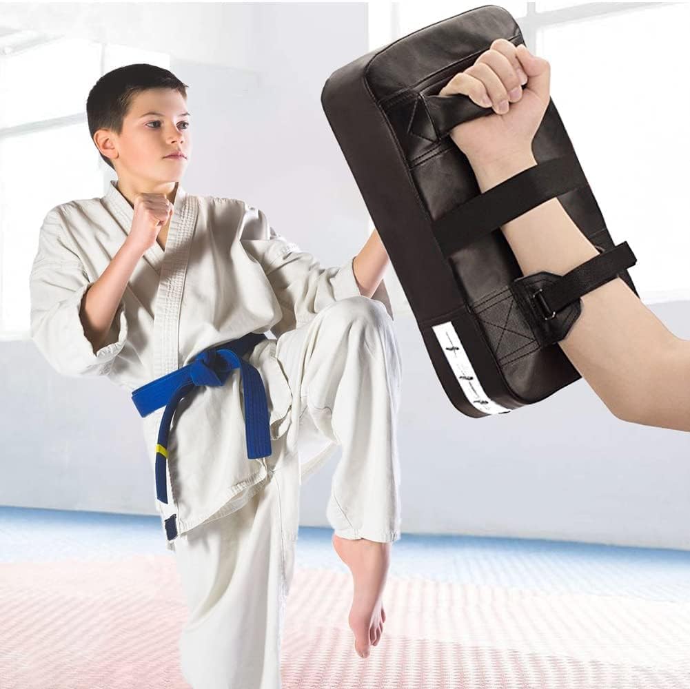 LuiceABC One Karate Taekwondo Boxing Kick Punch Adjustable Soft Shield Durable Training Pad for Boxing, Training and Protecting Your Palm, Wrist and Decreasing The Shock