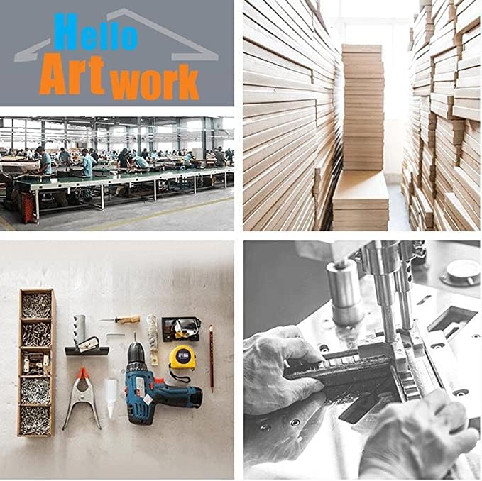 iHAPPYWALL Large Fitness Sports Canvas Wall Art Abstract Colorful Fitness Motivational Life Quote for Gym Workout Room Home Bedroom Office Ready to Hang 20x36inch (Purple)