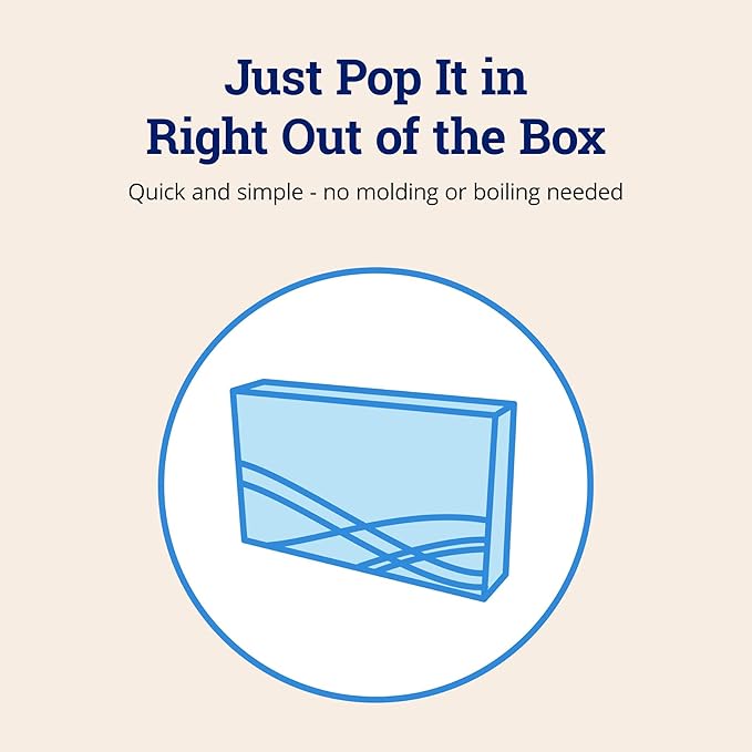 ZQuiet Anti-Snoring Mouthpiece Solution - Comfort Size #2 (Single Device) + Cleaner (1.5oz Bottle) - Made in USA Snoring Solution for a Better Night’s Sleep (Blue)