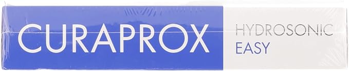 Curaprox Hydrosonic Easy Sonic Toothbrush – for Daily Gum Care and Plaque Control | Simple, Effective, Reliable | One Brush Head