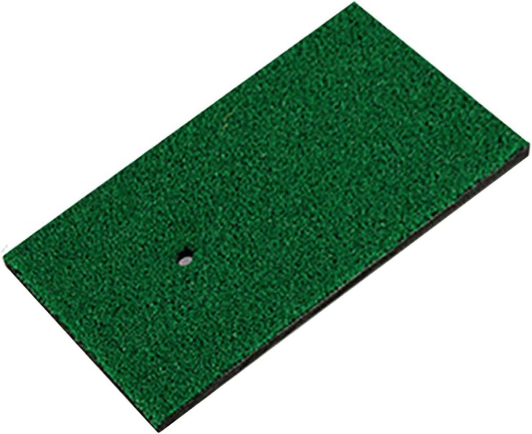 3D Cushioned Mini Golf Strike Mat - Durable Nylon Practice Pad for Indoor Outdoor Swing Training - Compact & Foldable for Easy Storage