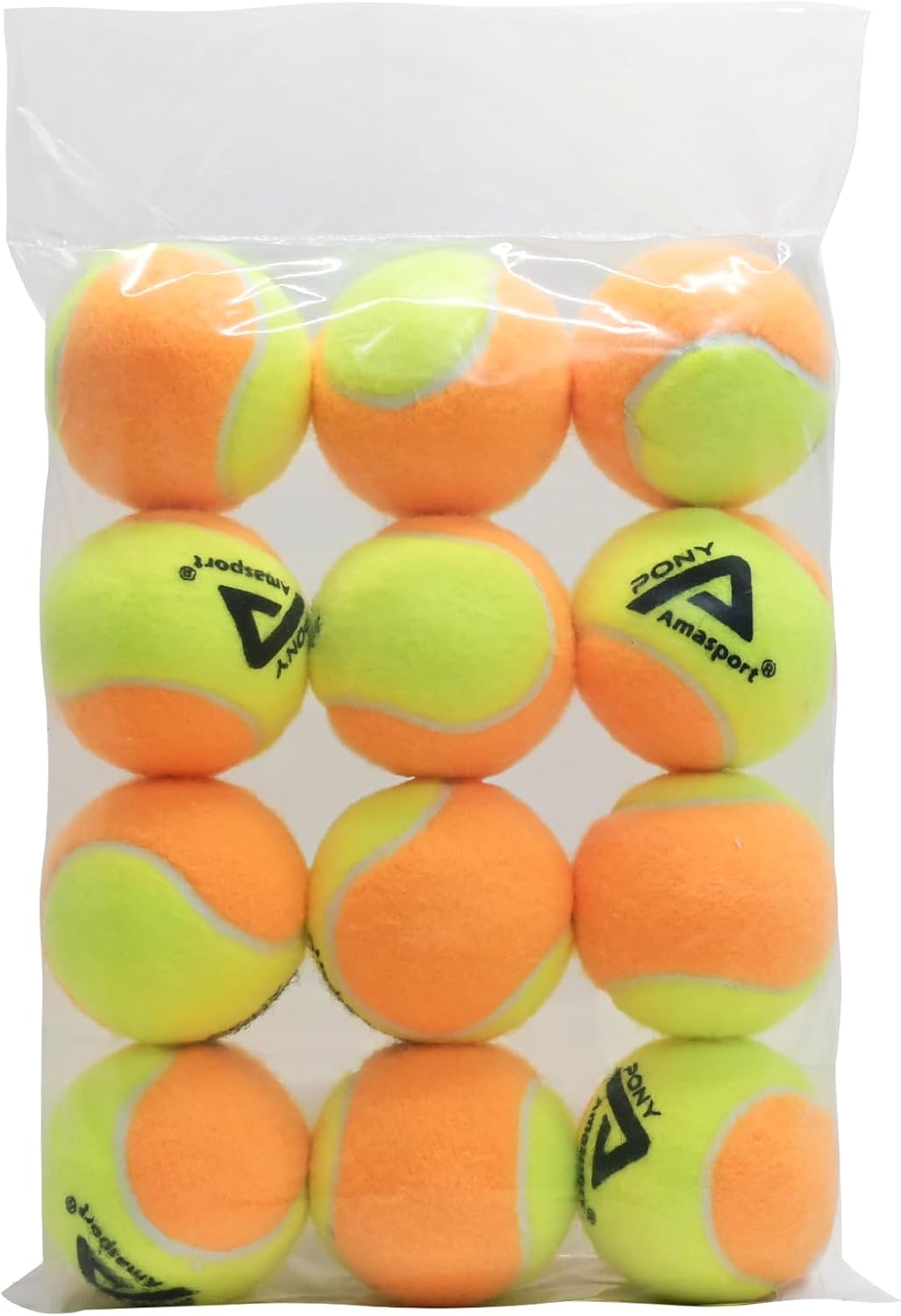 LITIAN Kids Tennis Balls – 50% 75% Low Compression Red Orange Balls with Durable Felt – Softer Than Regular Tennis Balls, Great for Youth Training & Dog Play (12 & 30 Pack)