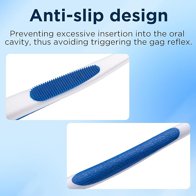 Tongue Brush (6 Pack), Tongue Cleaner for Adults & Kids, Oral Hygiene Essentials