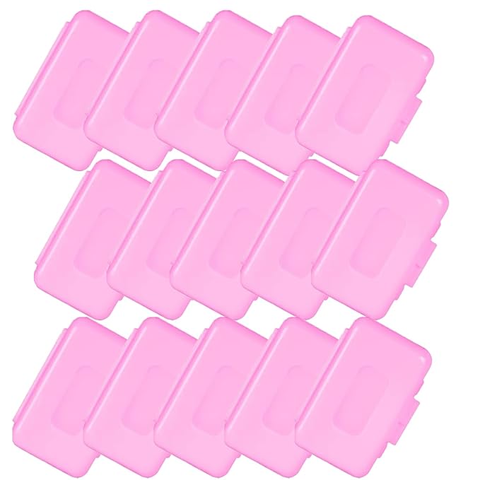 OBTANIM 15 Pack Pink Braces Wax Dental Care Orthodontic Wax for Braces Wearer