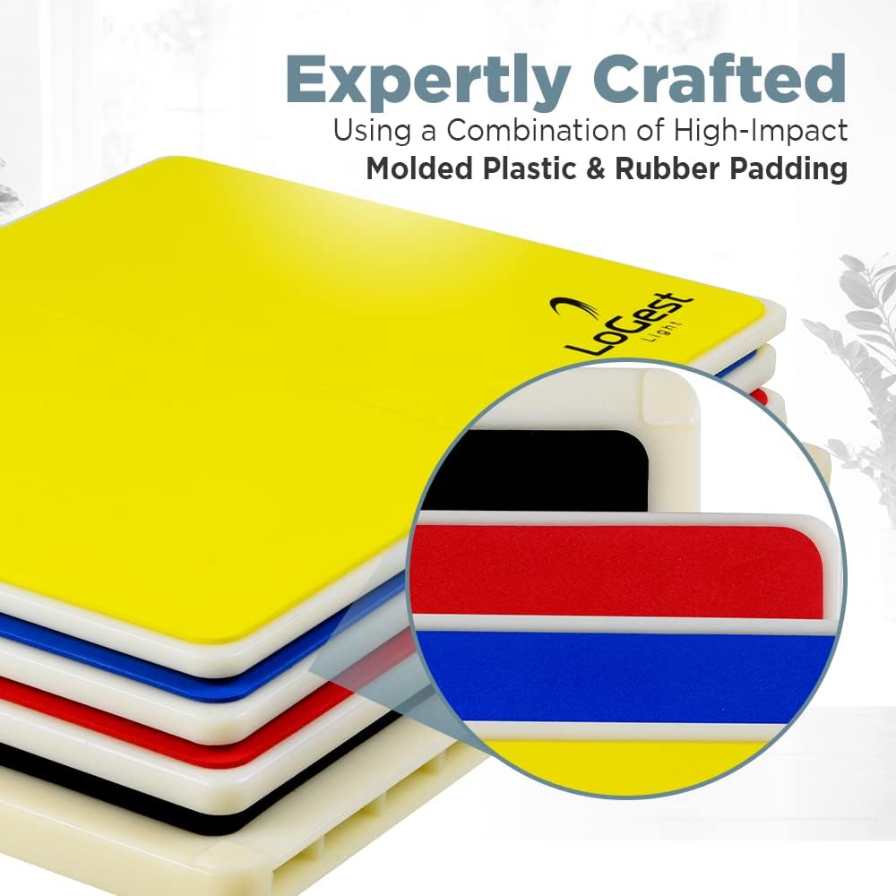 Logest Rebreakable Boards Martial Arts - Taekwondo Karate MMA Boards - Reusable Plastic Training Breaking Boards for Kids & Adults Available in 6 Levels of Difficulty Taekwondo Boards for Breaking