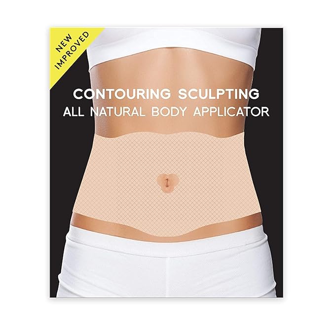 All Natural Moisturizing Body Applicator Wrap – Easy to Use Body Wrap -Anti Cellulite Solution- Firming Toning Tummy Wrap (10 Count (Pack of 1))