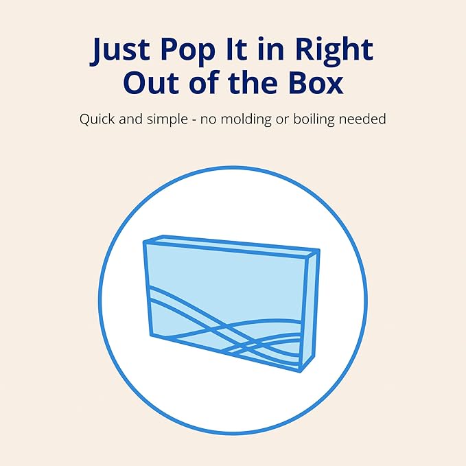 ZQuiet, Anti-Snoring Mouthpiece (Blue) + Cleaner (1.5oz Bottle), Starter Pack with 2 Sizes, Made in USA, BPA-Free, Medical-Grade Material, Clear