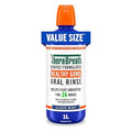 TheraBreath Healthy Gums Oral Rinse, Antigingivitis, Clean Mint Flavor, Dentist Formulated to Help Prevent Gingivitis and Support Gum Health, Alcohol Free, 1 Liter