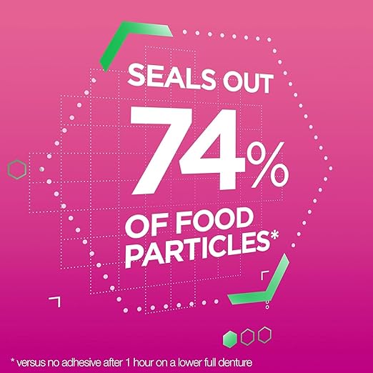 Original Denture Adhesive Cream, Zinc Free Denture Cream for Dentures - 2.4 Ounces (Pack of 1)