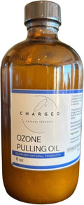Ozone Pulling Oil, 8 oz, Ozonized Coconut Oil, Peppermint, Moisturizing, Soothing, Natural, Healing, O3 Oils