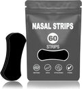 Nasal Strips for Snoring (60 Count),Nasal Strips for Breathing,Stop Snoring,Oil & Sweat Proof High-Adhesive Patch,Better Sleep & Anti Snore,Gentle On Skin,Clear Airways