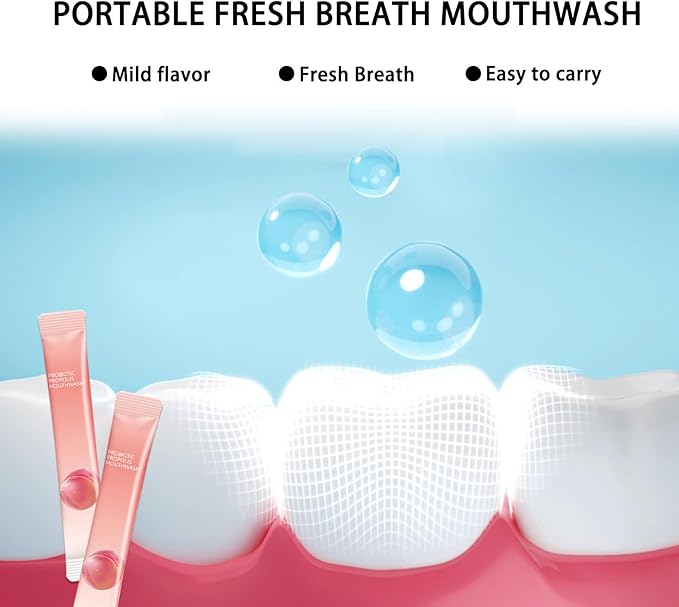 60PCS Travel Size Mouthwash,Portable Mini Mouthwash,Long-Lasting Freshness Travel Mouth Wash for Oral Care A18