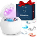 Swissklip ShinePod Ultrasonic Dental Cleaning Pod | Ultrasonic Retainer Cleaner Machine | Mouth Guard Cleaner| Night Guard Cleaner| Aligner Cleaner | Denture Cleaner - White