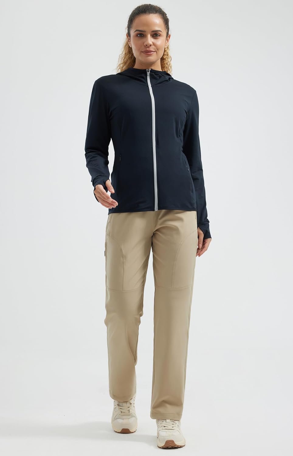 Libin Women's Hiking Pants Lightweight Quick Dry Cargo Pants Casual Safari Work Travel Clothes Petite/Regular/Tall