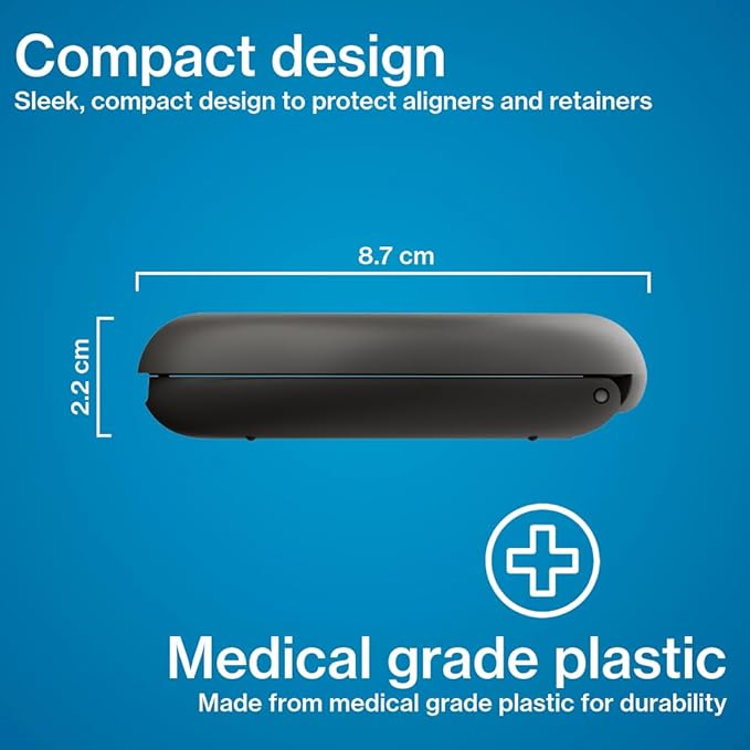 INVISALIGN Aligner and Retainer Case, Purple Daisy