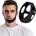 Chin Strap for Sleeping & Nighttime Support - Gently Keeps Mouth Closed to Promote Nasal Breathing for a More Restful Night, biack