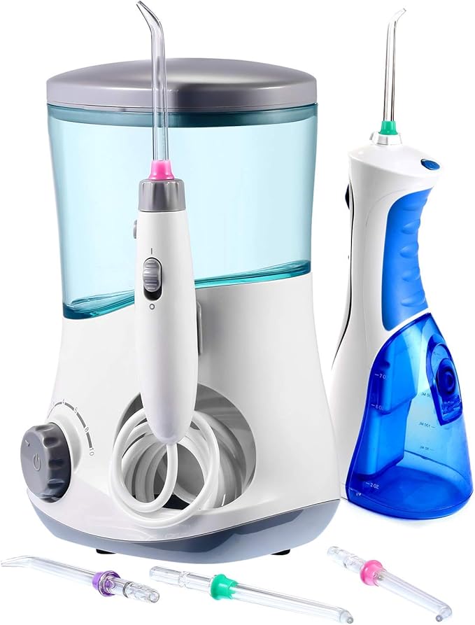 Replacement Classic Jet Tips Dental Water Jet Nozzle Accessories Compatible with Waterpik Water Flossers (Like WP-100) and Other Brand Oral Irrigators (9-Pack)