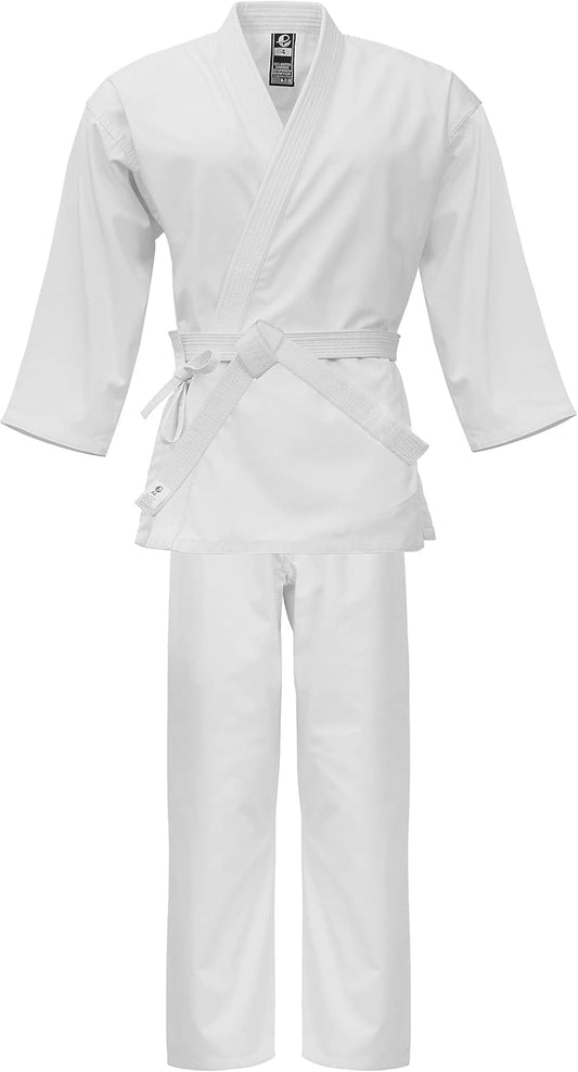 Light Weight Karate Uniform Gi - Kids Adults Unisex Belt Included