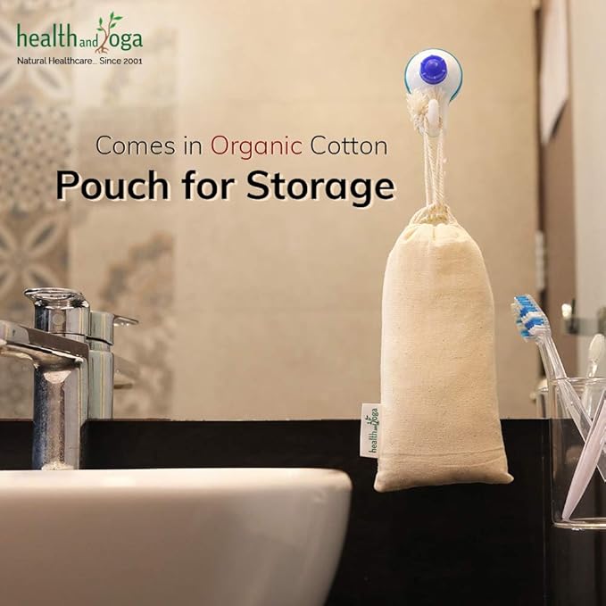 HealthAndYoga™ qLoop Copper Tongue Cleaner - Easy One Hand Use - Larger Surface Coverage - Ayurvedic Copper Health for Fresh Breath and Total Oral Hygiene (Single)