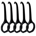 5PCS Aligner Removal Tool,Black Clear Aligner RemoverTools for Invisalign Removable Retainers, Aligners,Braces Removal Kit (5PCS Black)