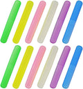 12PCS Plastic Toothbrush Case Six Colors Portable Dust-proof Toothbrush Cases Toothbrushes Holder for Daily and Travel Use (12)