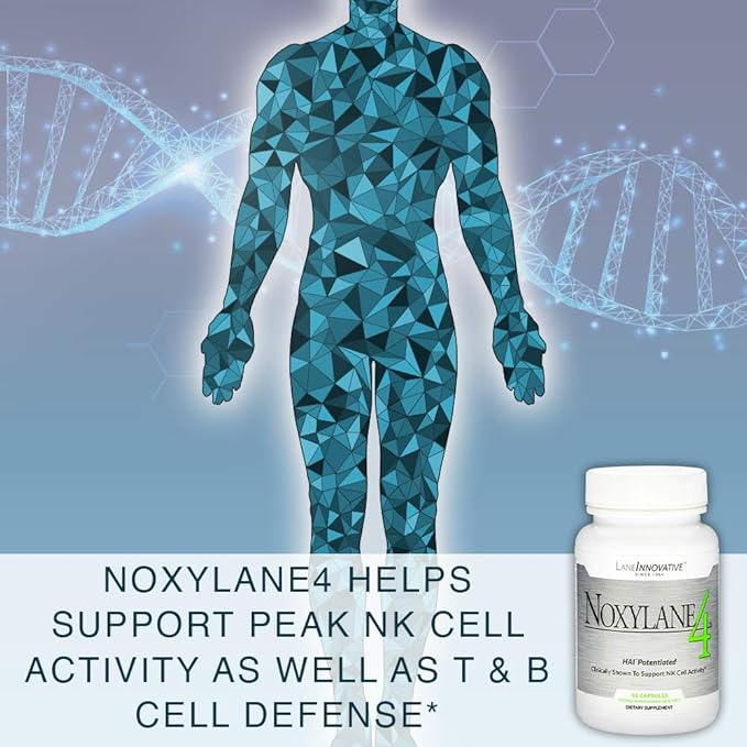 Lane Innovative - Noxylane 4, Supports Immune Protection, Supports Peak NK Cell Activity and T and B Cell Defense (25 Servings) | 2-Pack