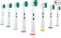 Replacement Toothbrush Heads Compatible with Oral B Electric Toothbrushes, 8 Count, Small Round Head for Pro Series, Refills for Braun Model 3756 3757 3744 3765 4729 4731