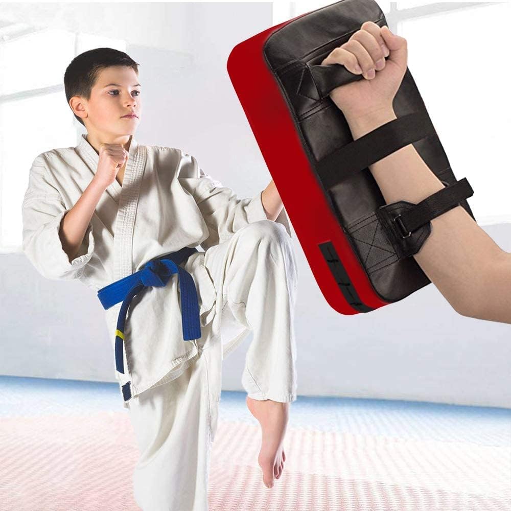 LuiceABC One Karate Taekwondo Boxing Kick Punch Adjustable Soft Shield Durable Training Pad for Boxing, Training and Protecting Your Palm, Wrist and Decreasing The Shock