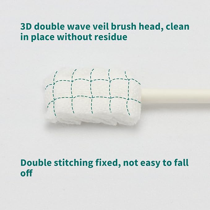 Baby Tongue Cleaner Toothbrush 30Pcs Disposable Infant Tooth Brush Clean Baby Mouth with 2Pcs Finger Toothbrush Oral Cleaning Stick Gauze Cleaner Stick Dental (Pink, 30 Piece Assortment)