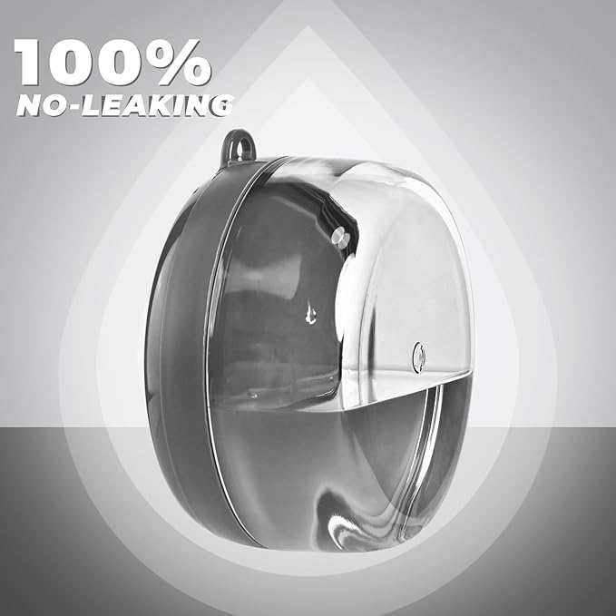 Denture Case, Leak Proof Denture Bath Cup, Denture Soaking Container Cups for Dentures, Retainers, Mouth Guard Storage Case, Full & Partial Denture Cleaning Holder Box with Strainer, Black