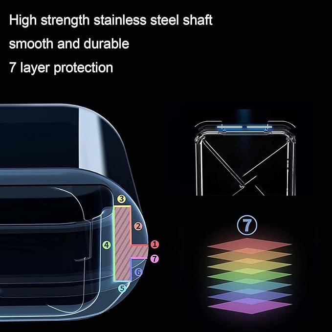 Retainer Case, Cute Retainer Case with Slim, Night Mouth Guard Case with Lid Hinge, Large Aligner Case, Inner Size 2.56, 2.36, 0.79inch（1pack)