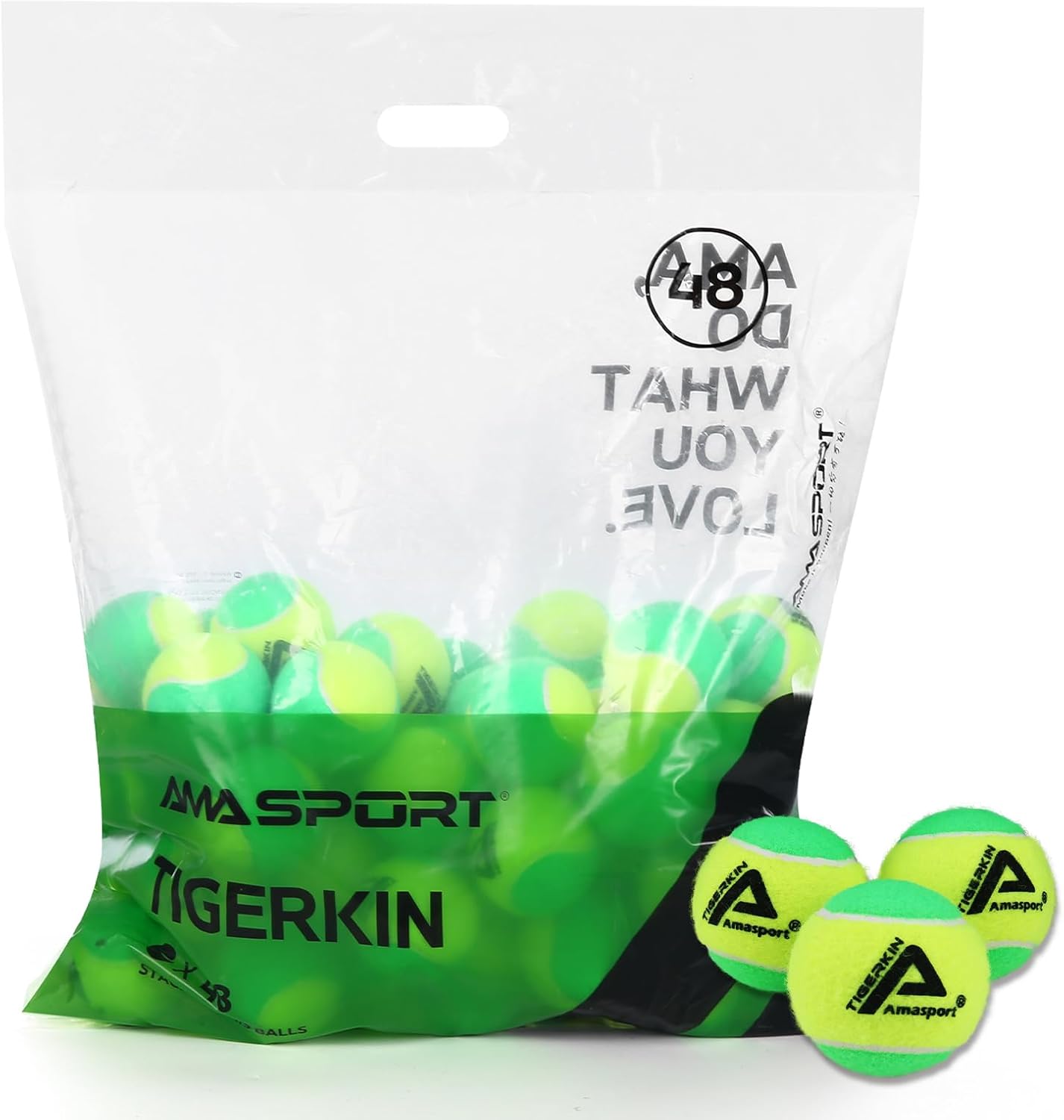 LITIAN Kids Tennis Balls – 50% 75% Low Compression Red Orange Balls with Durable Felt – Softer Than Regular Tennis Balls, Great for Youth Training & Dog Play (12 & 30 Pack)