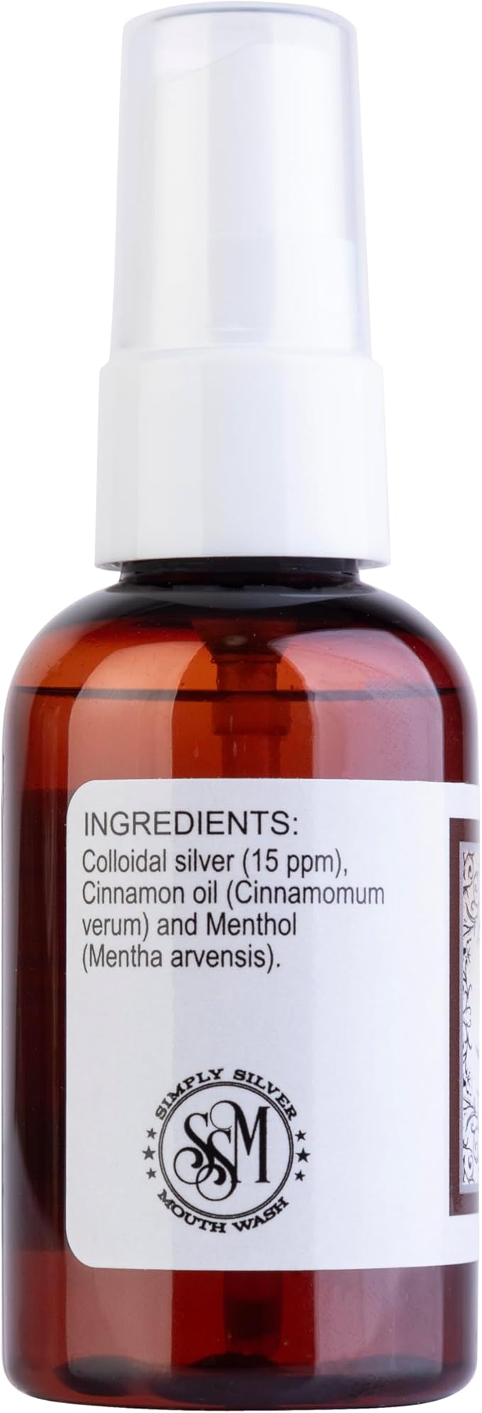 Simply Silver Cinnamon Breath Spray - for Dry Mouth and Freshening, All Natural, Fluoride Free, 2 Fl Oz