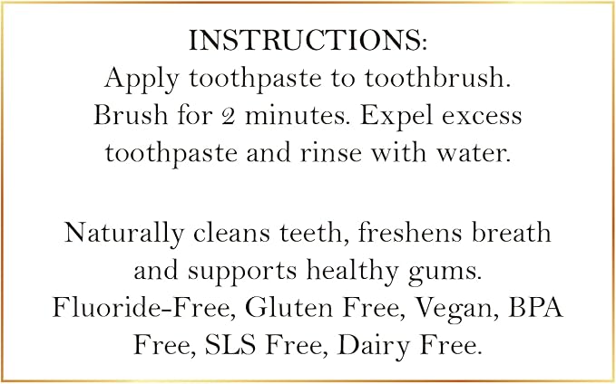 Elixir by Cocó March Fluoride Free Brightening Natural Toothpaste Strawberry Kids 5.3 Oz (100g)