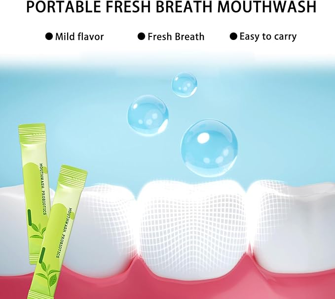 60PCS Travel Size Mouthwash,Portable Mini Mouthwash,Long-Lasting Freshness Travel Mouth Wash for Oral Care A41