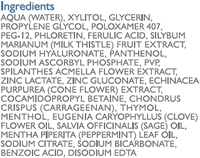 PerioSciences Hydrating Mouthwash Rinse Oral Care Pre Brush - Mint Anti Cavity Dry Mouth Plaque Remover for Healthier Gum Tissue & Teeth Enamel Protection - AO Dentist Recommended Clean - Pack of 2