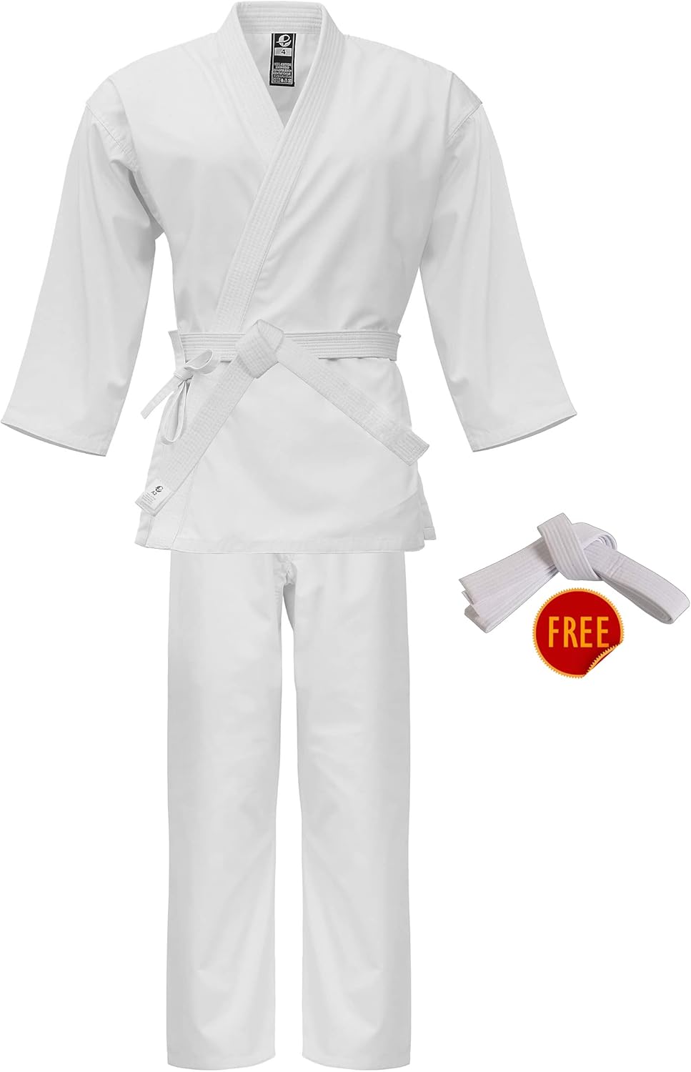 Light Weight Karate Uniform Gi - Kids Adults Unisex Belt Included