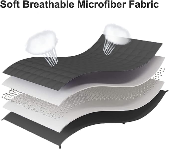 L'AGRATY Weighted Blanket 20lbs 80x87 Cooling Breathable Heavy Blanket with Glass Beads for Adult All-Season