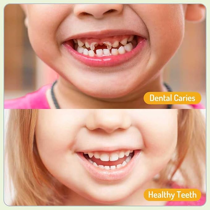 PEGO Kids Oral Spray - Toddler Toothpaste Helper for Fresh Breath, Fruit-Flavored, Probiotic Mouth Spray,Fluoride Free for Newborn to 12 Years (40ml*1, Peach)