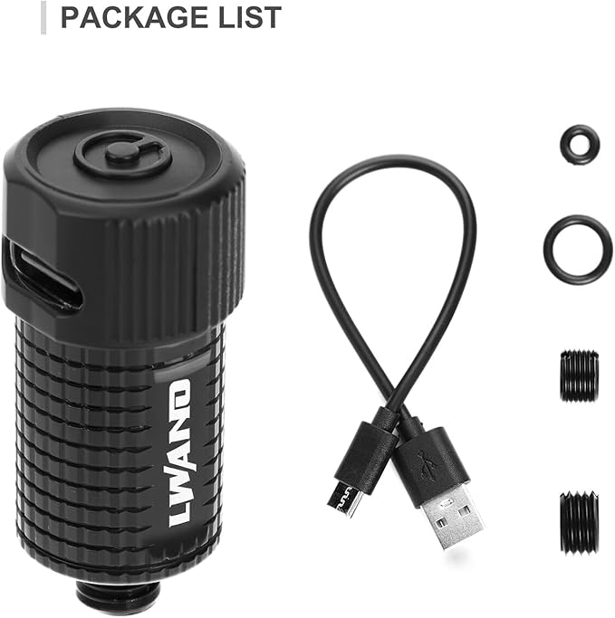 LWANO Rechargeable Archery Sight Light, 3 Brightness Levels Bow Sight Light for Hunting