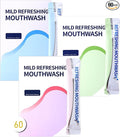 60PCS Travel Size Mouthwash,Portable Mini Mouthwash,Long-Lasting Freshness Travel Mouth Wash for Oral Care A47
