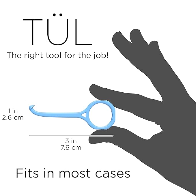 TÜL | Only Invisalign Remover Tool Made in the USA | Lifetime Replacements | Ortho Recommended Aligner Remover Tool & Retainer Remover Tool | Variety 4 Pack | Top Invisalign Accessories
