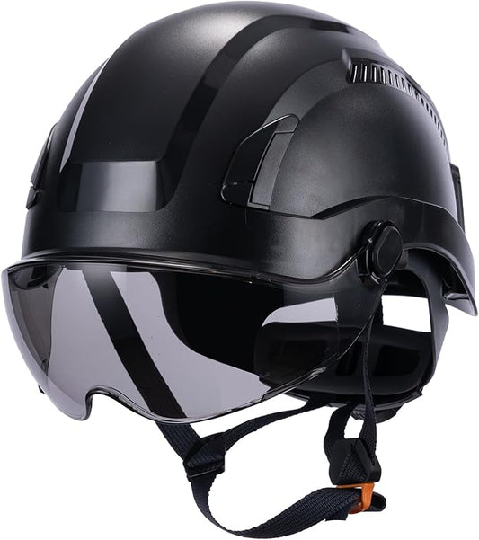 Land Helmets EcoPro Safety Helmet - ANSI/ISEA Z89.1-201 Type 1 Class C Vented - OSHA Approved - Lightweight Helmet with 6 Pt Suspension for Arborist, Industrial & Fall Protection