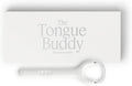 TheTongueBuddy™ Effective Tongue Scraper for Adults - Ergonomic Tongue Cleaner Promotes Fresher Breath, Travel-Friendly Beauty and Personal Care Essential (Smoke White)