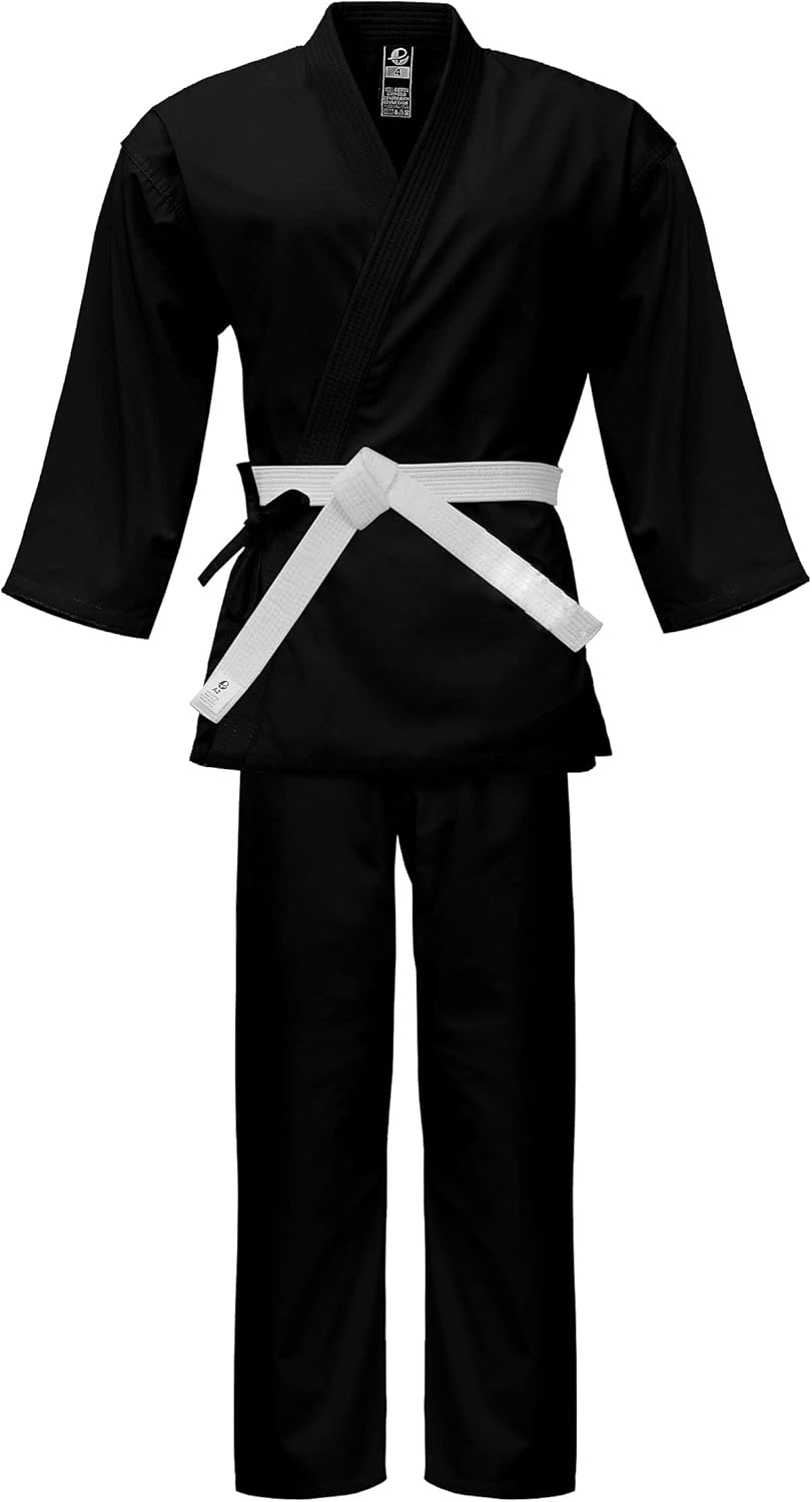Light Weight Karate Uniform Gi - Kids Adults Unisex Belt Included