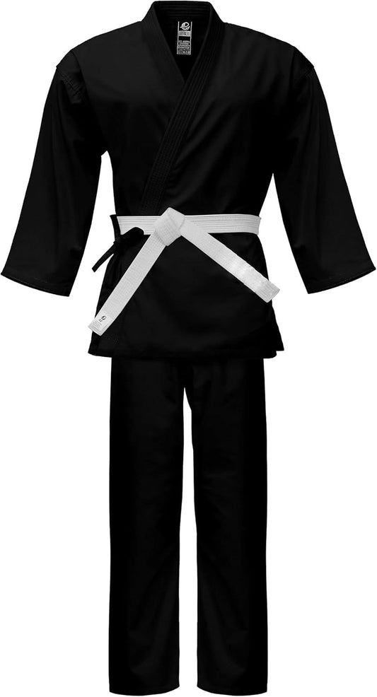 Light Weight Karate Uniform Gi - Kids Adults Unisex Belt Included