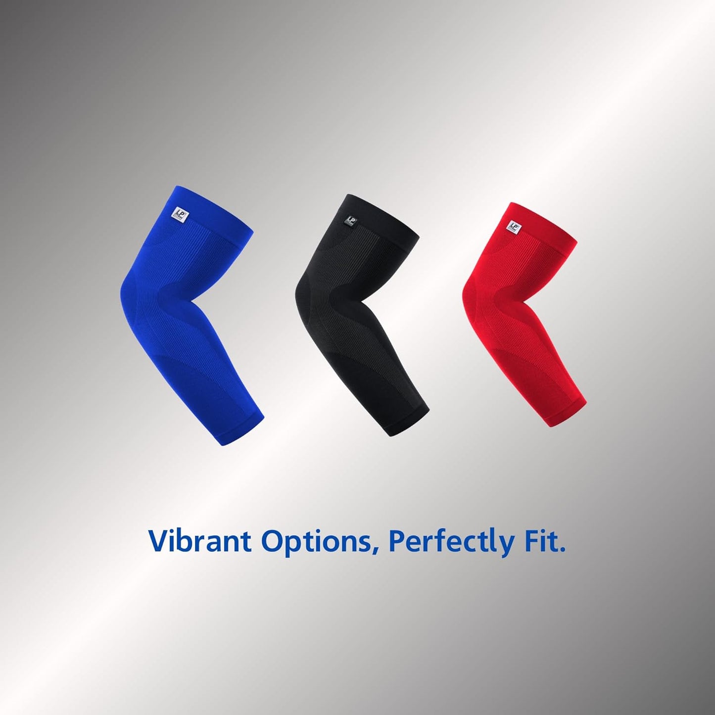 LP SUPPORT 251Z Compression Arm Sleeve for Men/Women/Youth Athletes, Tendonitis, Arthritis, Workout, Fitness, Basketball