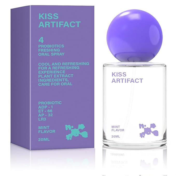 1 Pcs Probiotic Oral Spray for Long-Lasting Freshness, Alcohol-Free Oral Spray with Probiotics for Breath Care, Promotes Oral Health, Convenient Travel-Sized Breath - (20 ml / 0.68 oz)