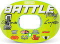 Battle Sports Oxygen Football Mouthguard - Football Mouth Guard with Strap, Superior Airflow & Better Performance, Maximum Breathability, Works with Braces (Racing- Green)