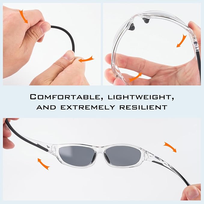 KastKing Hiwassee Polarized Sport Sunglasses for Men and Women, Wrap Sunglasses for Fishing Cycling and Running,UV Protection